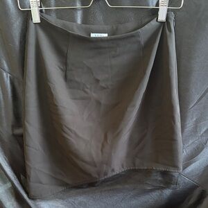 Tobi Black Asymmetrical Skirt